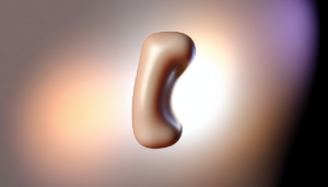 Illustration d'une partie du corps en forme de "i", avec une peau lisse et brillante. Les courbes et les contours sont sublimés par un éclairage doux et chaleureux. L'arrière-plan est un dégradé discret, allant d'une teinte pastel douce en haut à une tonalité légèrement plus foncée en bas, créant un contraste subtil qui attire le regard sur la lettre "i". L'image est en haute résolution et la profondeur de champ floute légèrement l'arrière-plan tout en gardant la netteté sur la lettre. Utilisation des filtres artistiques de Dall-e 3 pour donner à l'image une ambiance artistique rappelant une séance de shooting en studio professionnel.
