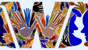Partie du corps en W : Une représentation artistique et détaillée de la lettre "W" formée par des parties du corps humain telles que les doigts, les mains, les yeux et les silhouettes. Couleurs harmonieuses, éclairage naturel doux, résolution élevée pour les détails fins. Effet de profondeur de champ pour flouter délicatement l'arrière-plan. Texture lisse pour une impression de haute qualité.
