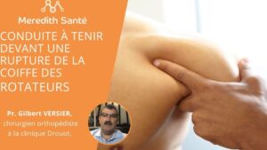 Comment remettre efficacement d'une rupture de la coiffe des rotateurs ?