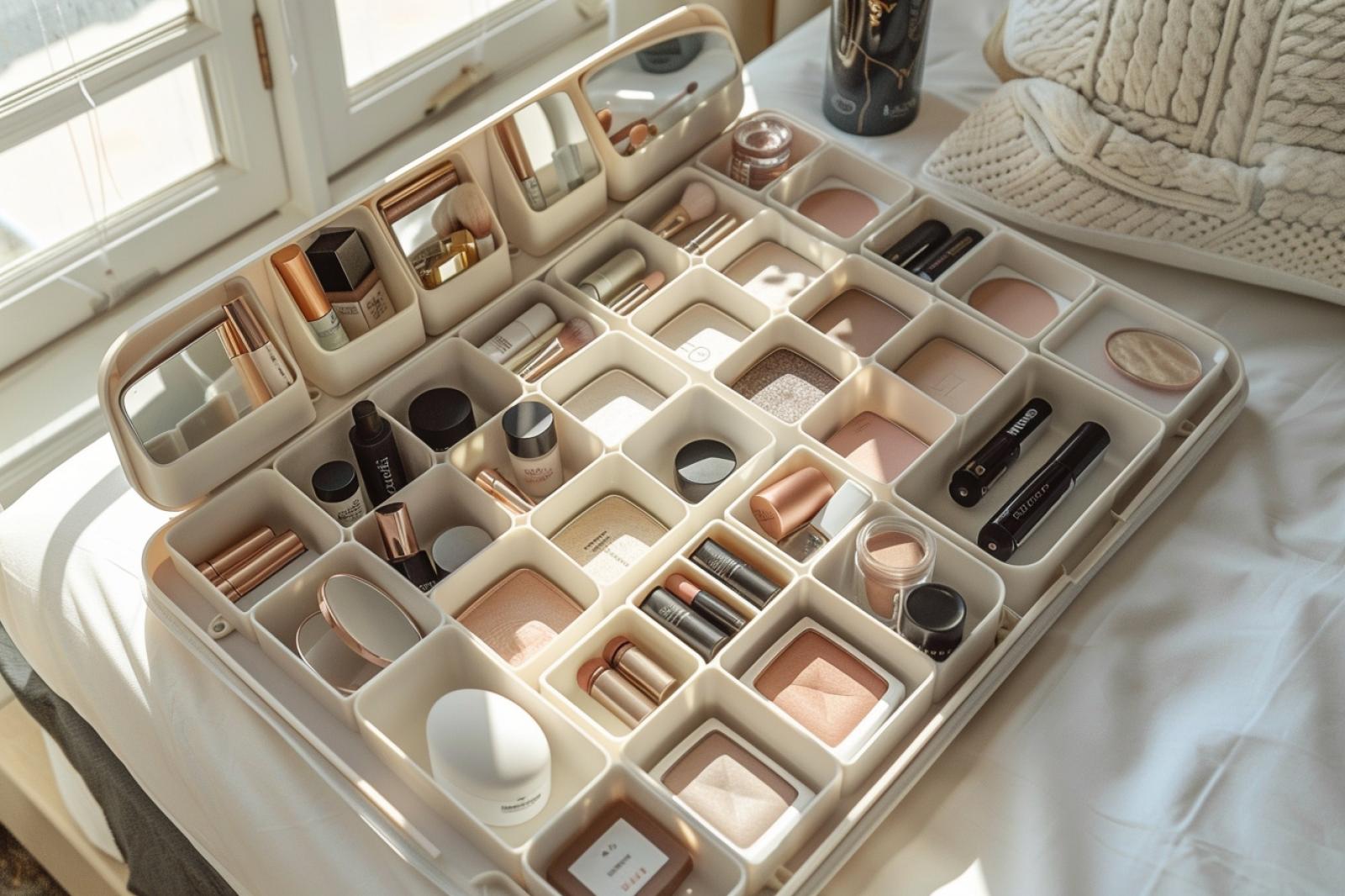 Comment ranger son maquillage quand on a pas de place ?
