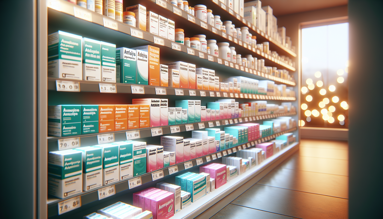 Affiche : "Pharmacie : Médicament en A"