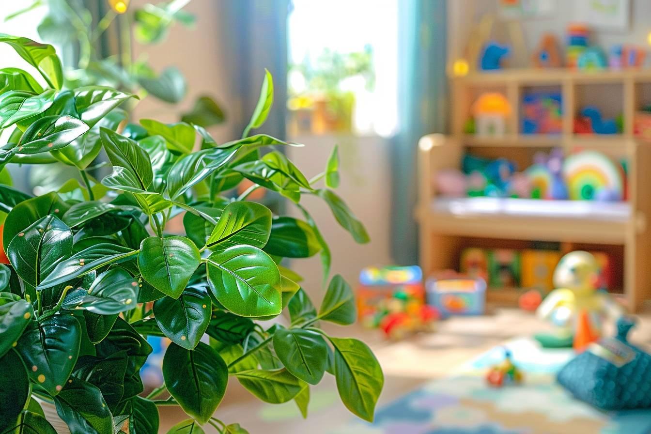 Les plantes artificielles sont elle néfastes pour les enfant ?