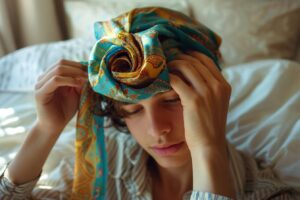 Comment mettre un foulard après une chimio ?