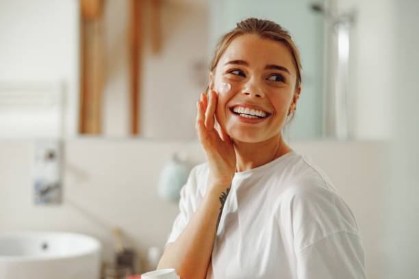Routine cosmétique soins pour peau